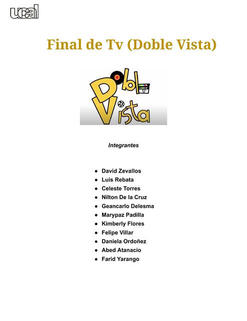 Biblia de Tv - Taller de TV