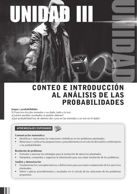 Conteo e Introducción al Análisis de las Probabilidades 