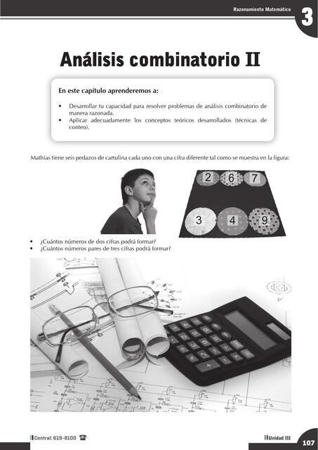 Análisis Combinatorio II 