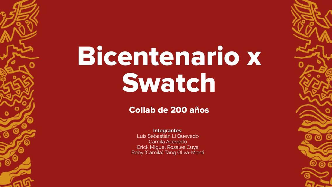 Bicentenario x Swatch