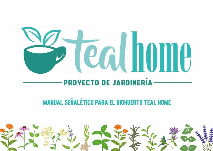 Teal Home - Manual Señalético