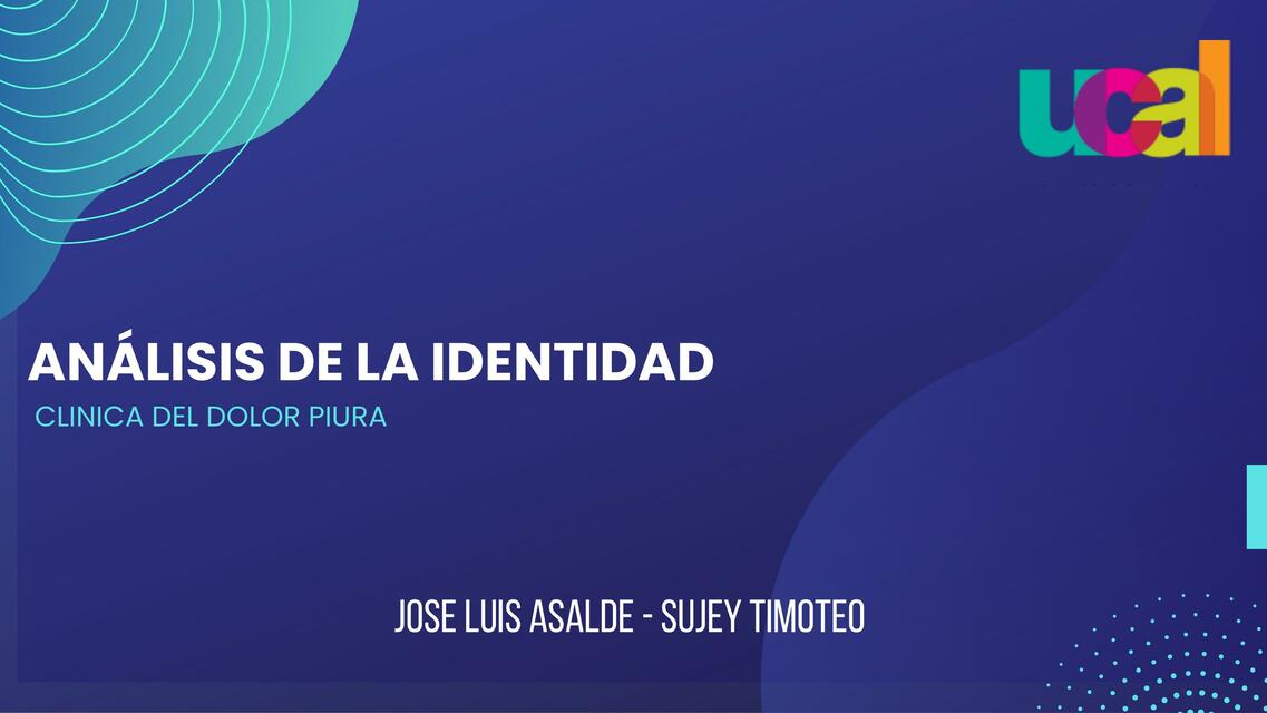 Análisis de la identidad