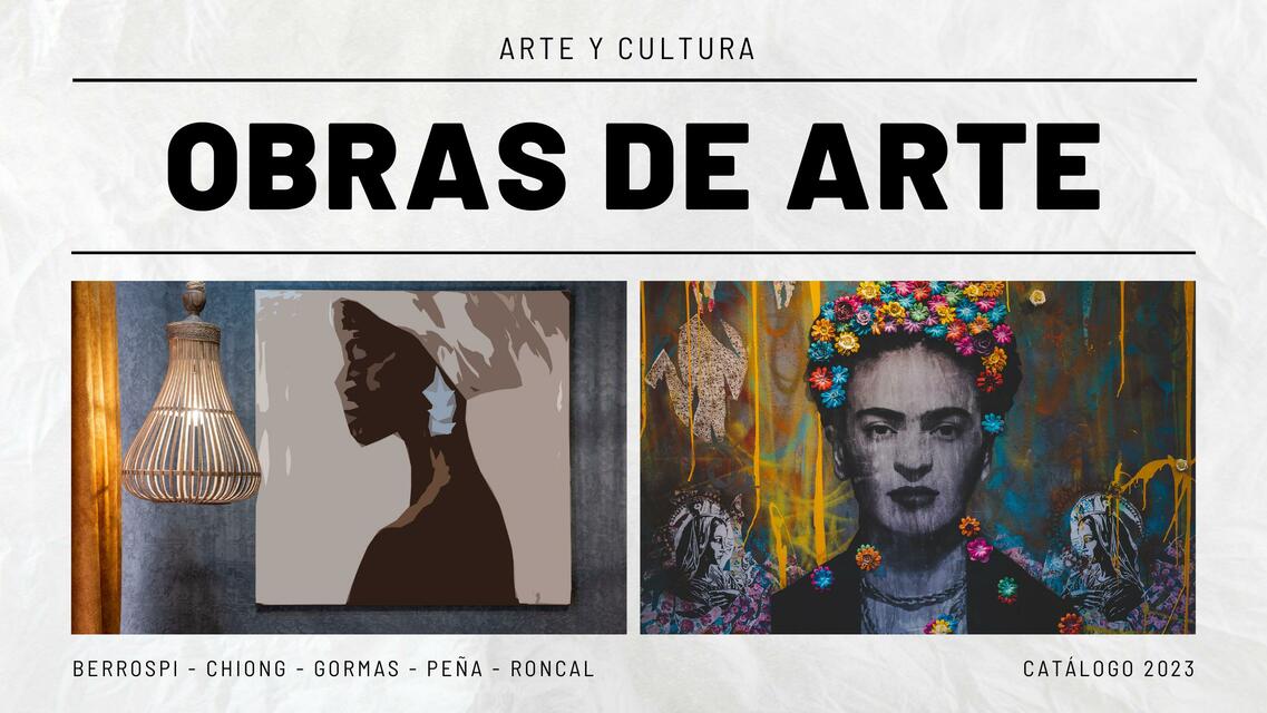 Obras de Arte 