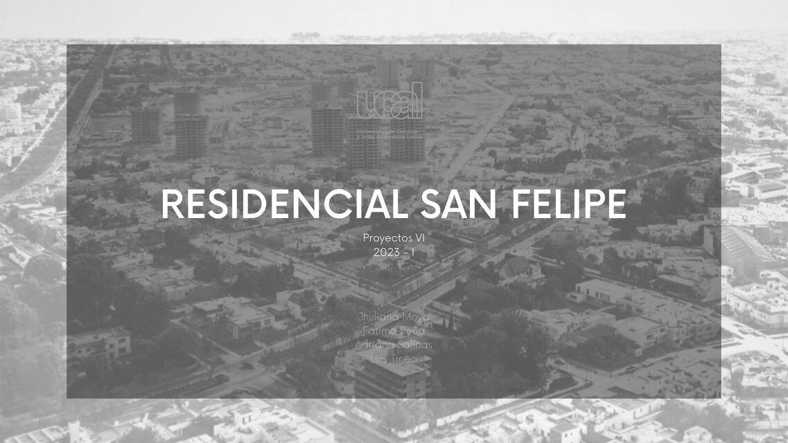 Residencial San Felipe 