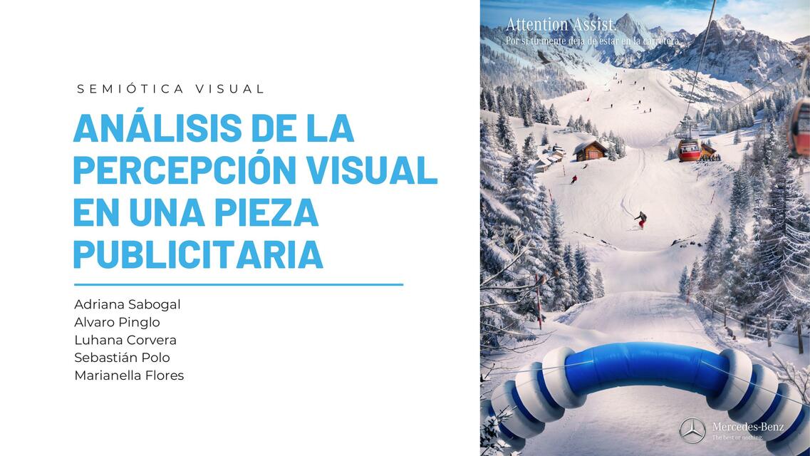 Análisis de la Percepción Visual de una Pieza Publicitaria 