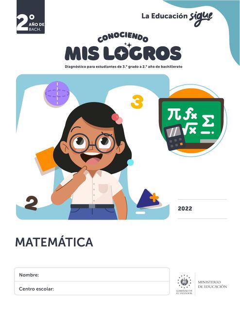 Conociendo mis logros matemáticas