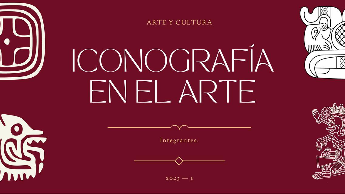 Iconografía en el Arte