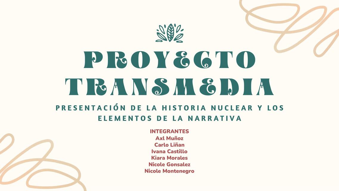 Proyecto transmedia 