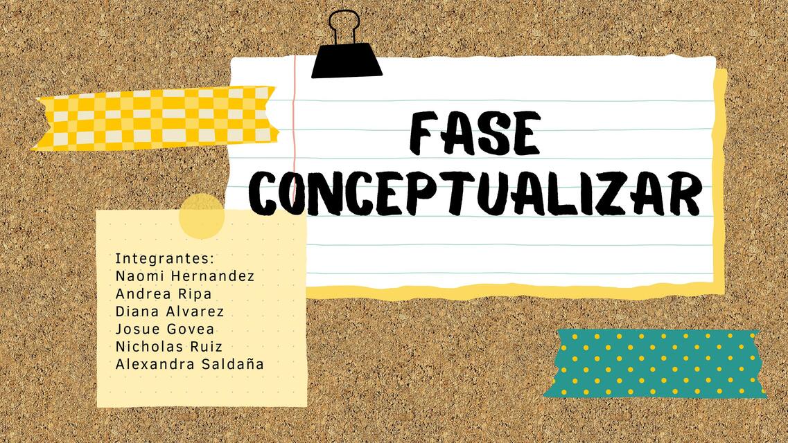 Fase conceptualiza