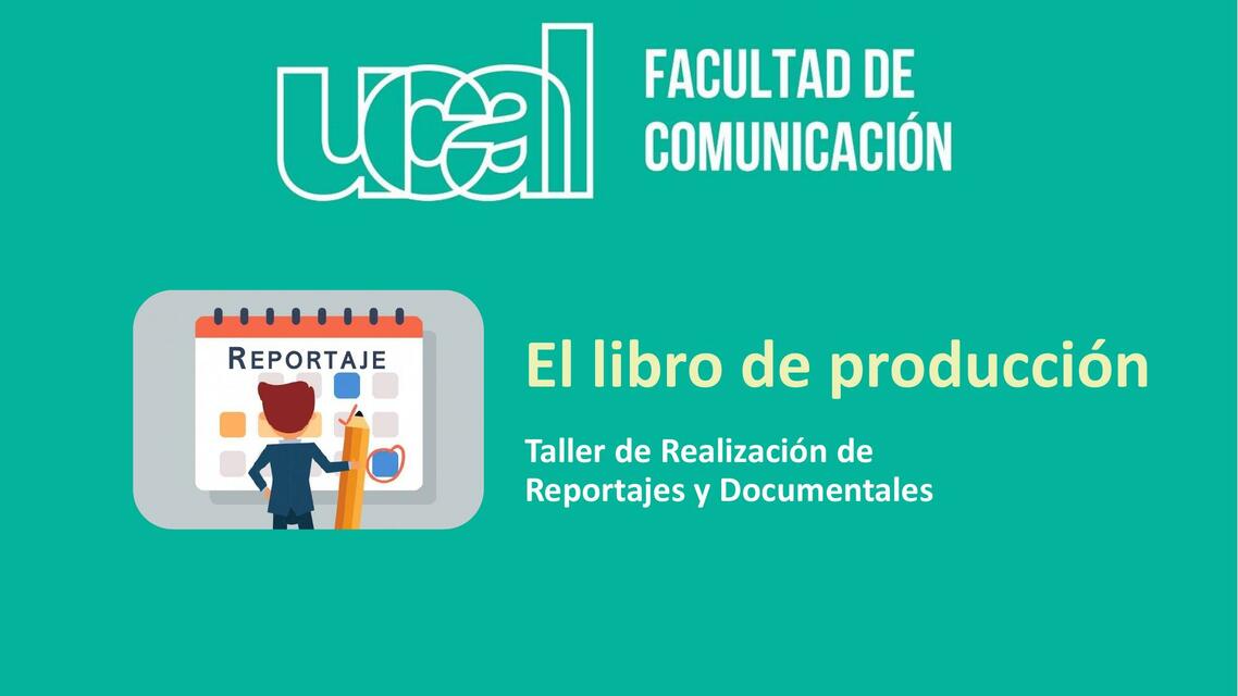 El Libro de Producción