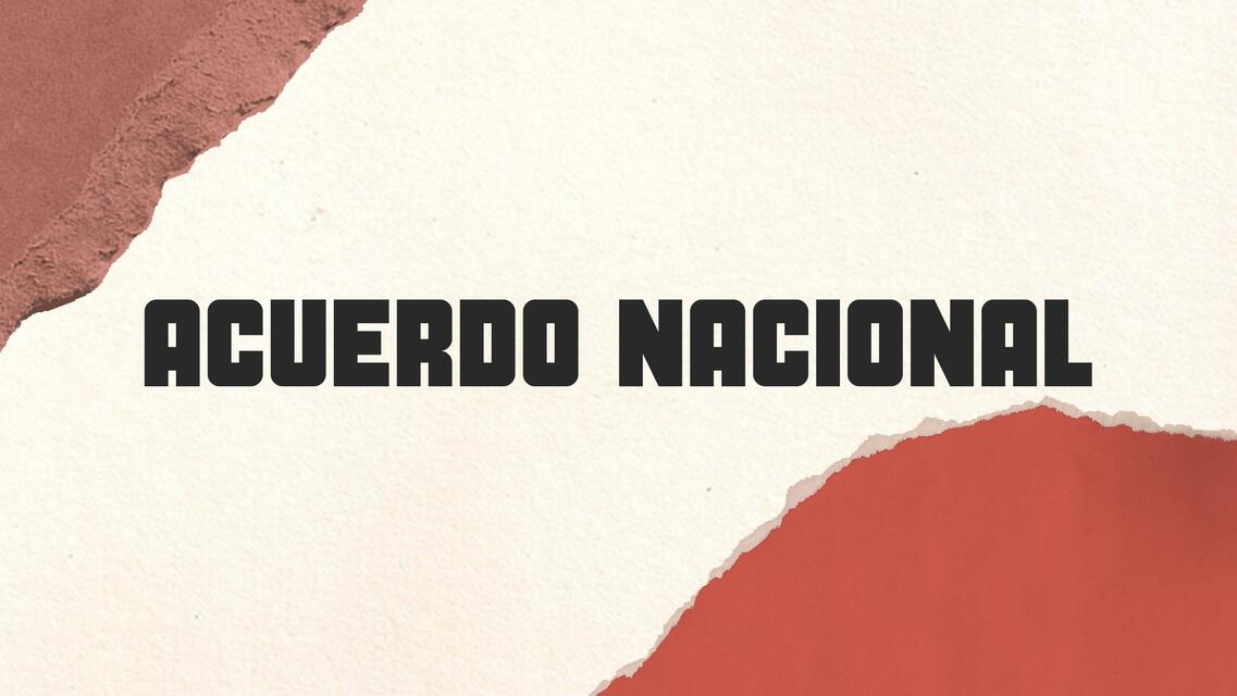 El Acuerdo Nacional Brisa Rodríguez uDocz