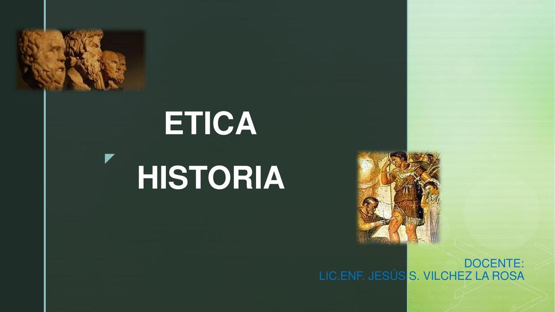 Ética historia 