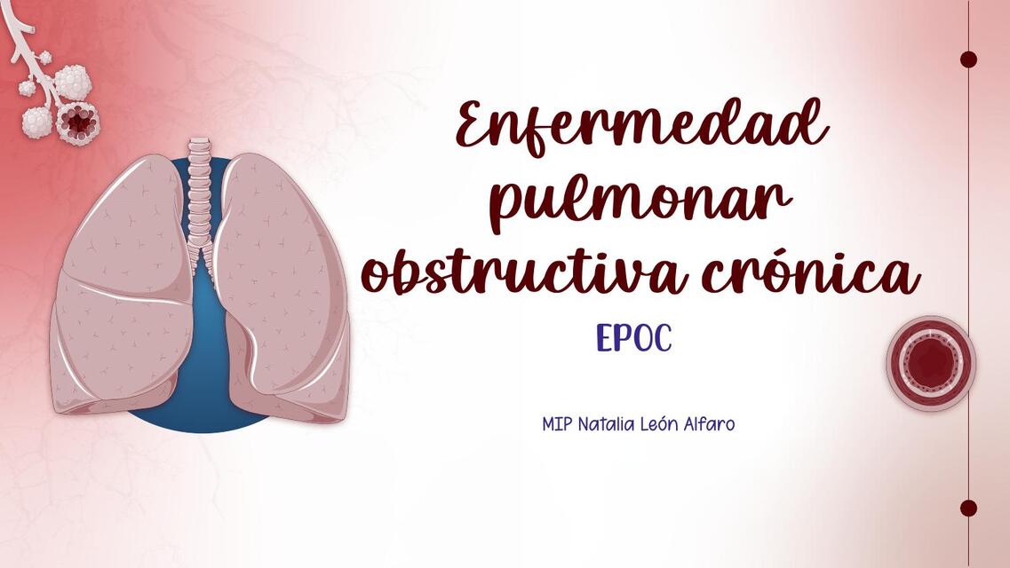 Enfermedad pulmonar obstructiva crónica