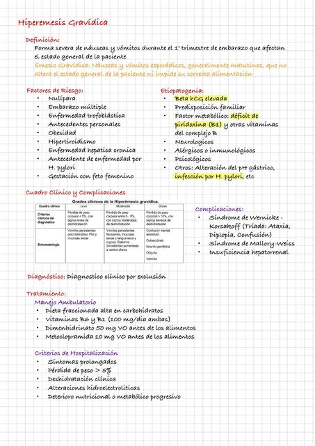 Complicaciones del Embarazo I