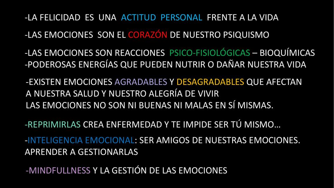 Las Emociones 