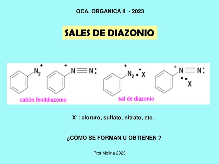 Sales de diazonio 