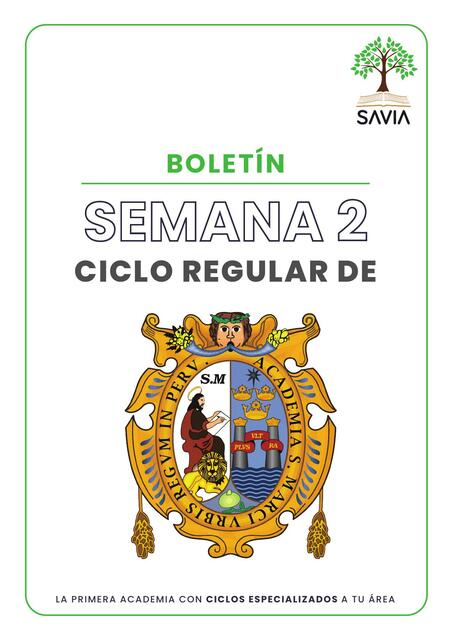 SAVIA SEMANA 2