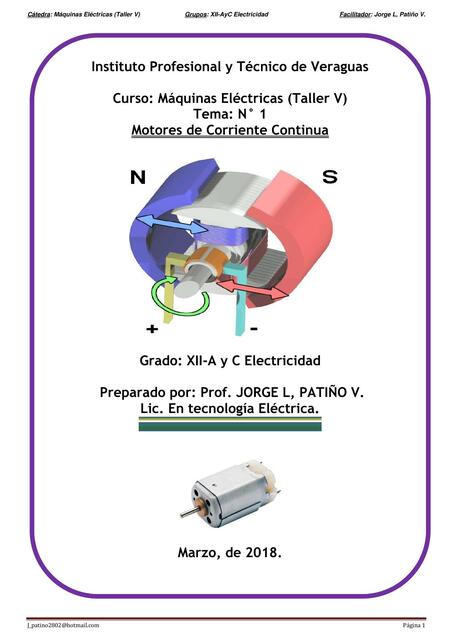 Motores de Corriente Continua 