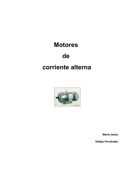 Motores de Corriente Alterna