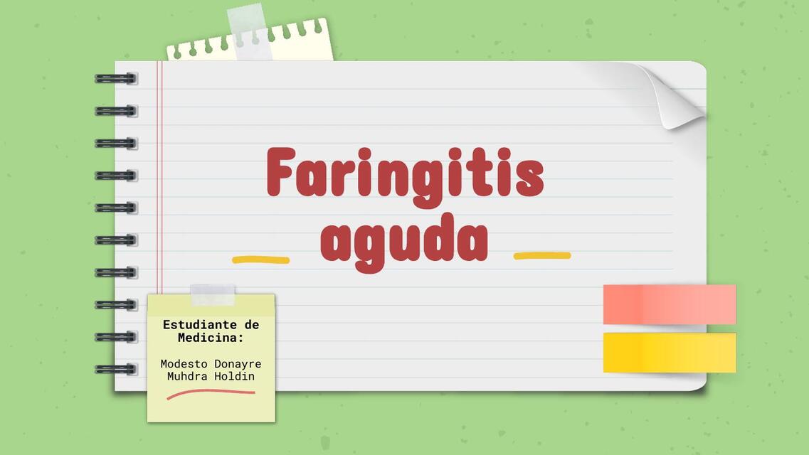 Faringitis aguda 