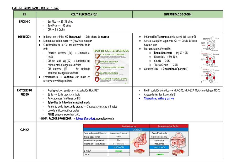 Enfermedad inflamatoria intestinal 