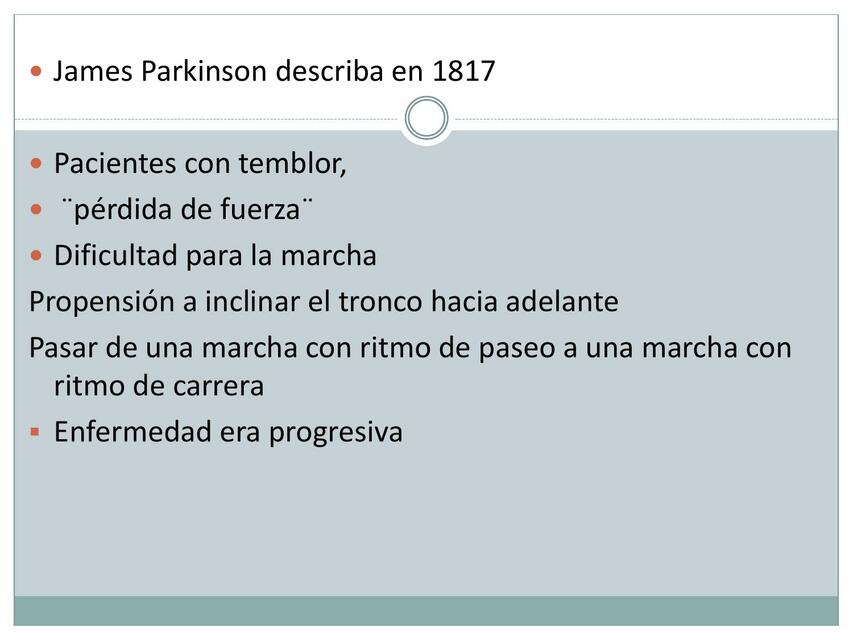 Enfermedad de Parkinson