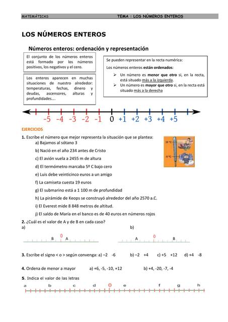 Numeros enteros