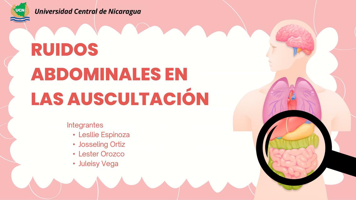 Ruidos abdominales en las auscultacion