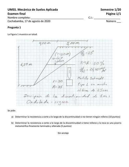 Mecánica de Suelos Aplicada  