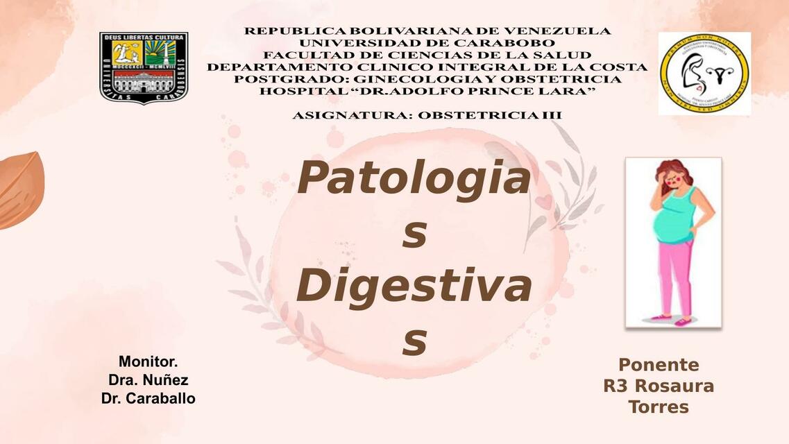 Patologías Digestivas