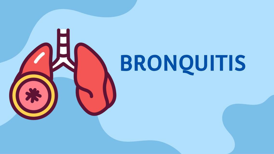 Bronquitis 