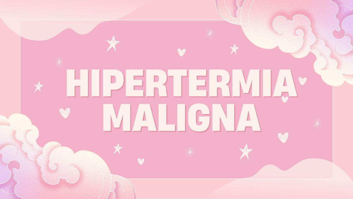 Hipertermia maligna