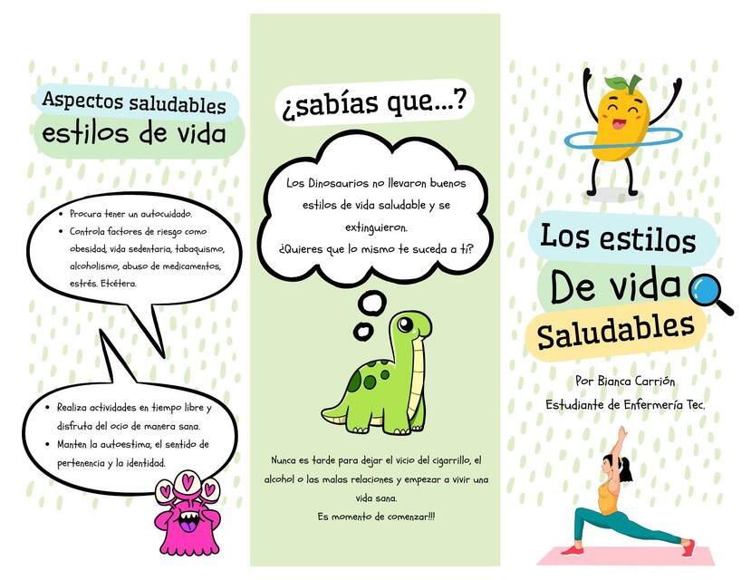 Los Estilos de Vida Saludables 