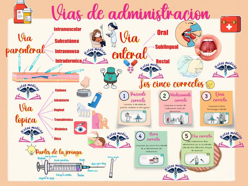 Vías de administración 