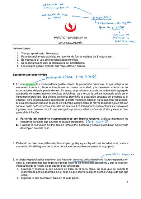 Práctica Dirigida N 10 Sem 12