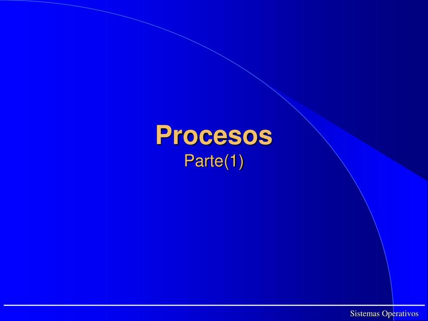 Procesos 