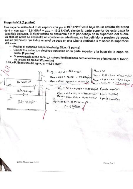 Ejercicios de mecánica de suelos 