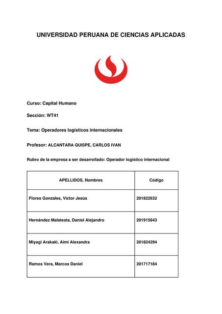 Trabajo Parcial Capital Humano