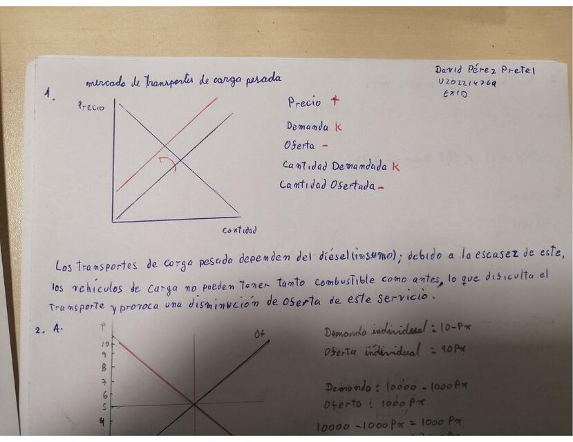 Ejercicios matematica 