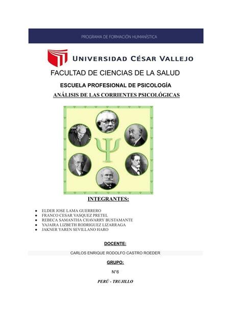 Facultad de ciencias de la salud 