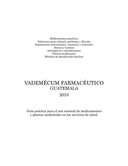 Vademécum Farmacéutico 