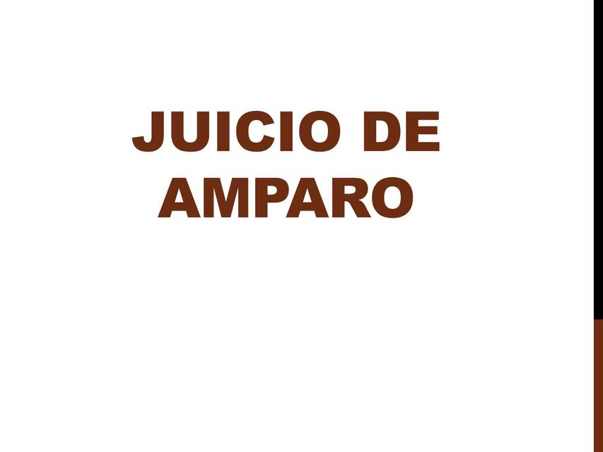 Juicio de Amparo