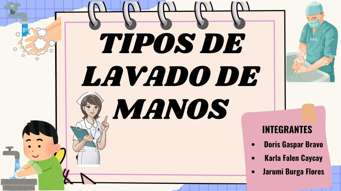 Tipos de lavado de manos