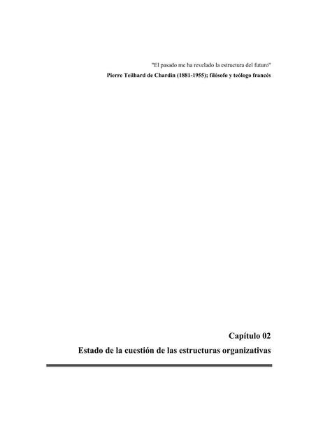 Evolución de estudios xautores de estructuras or