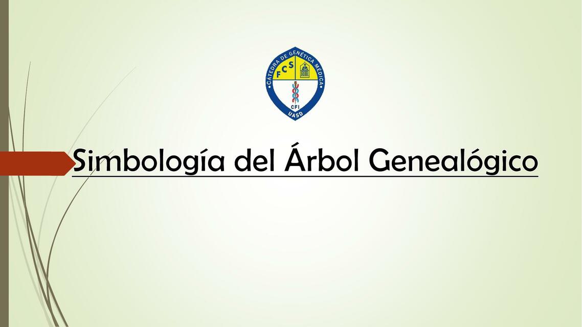 Simbología del Árbol Genealógico