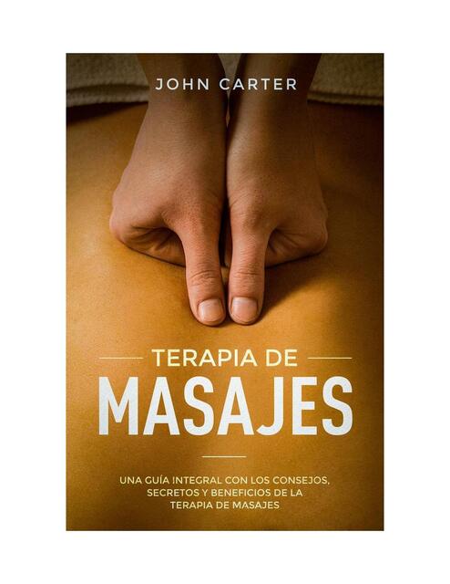 TERAPIA DE MASAJES GUIA INTEGRAL