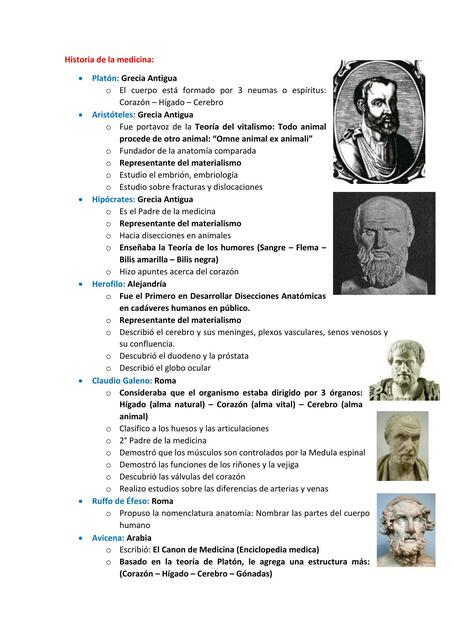 Historia de la medicina 