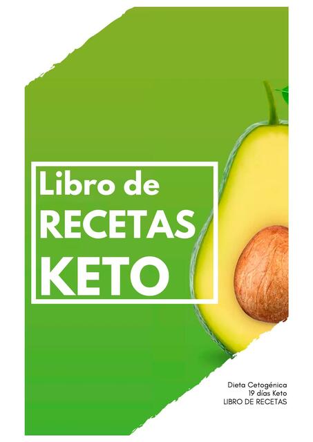 Libro de Recetas KETO 