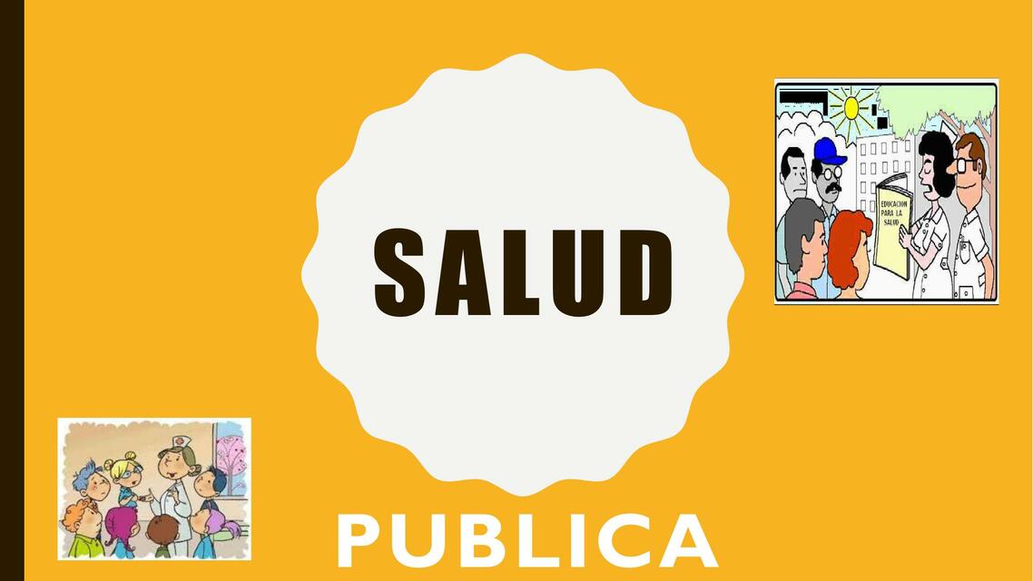 Introducción a la Salud Pública