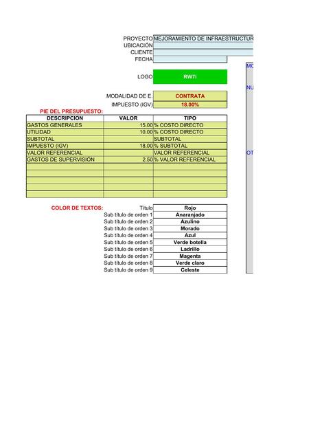 Mejoramiento de infraestructura educativa